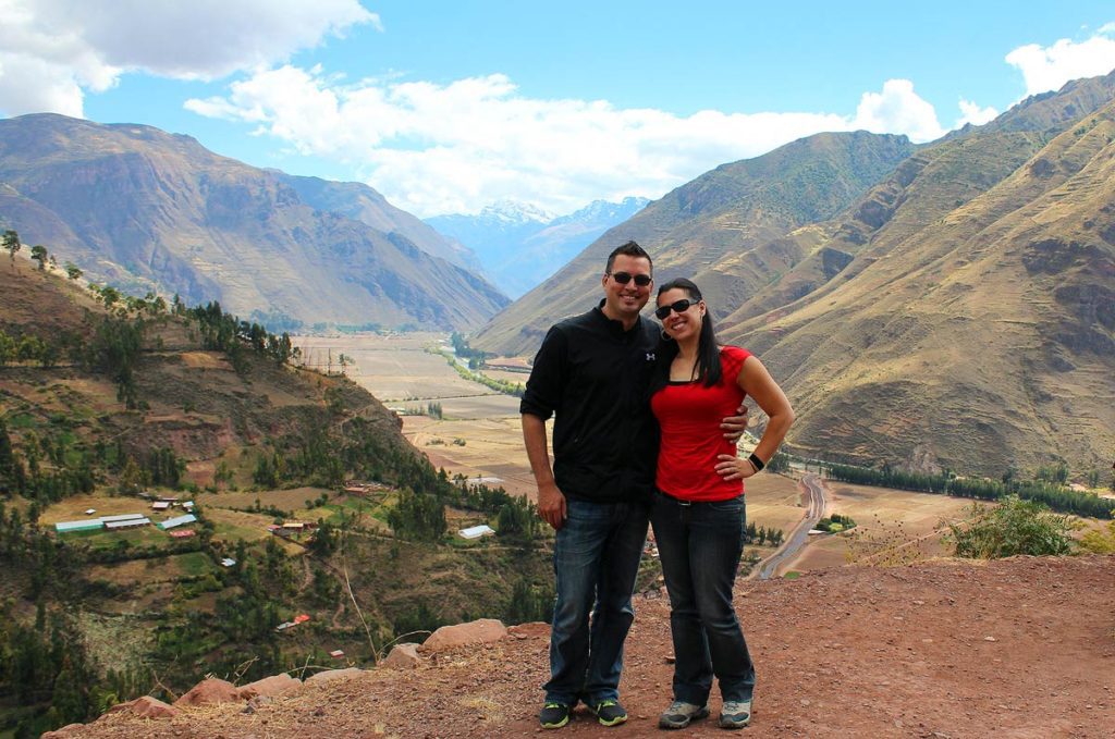 Robyn and Gavin following their dream of seeing the Andes mountains in Peru.