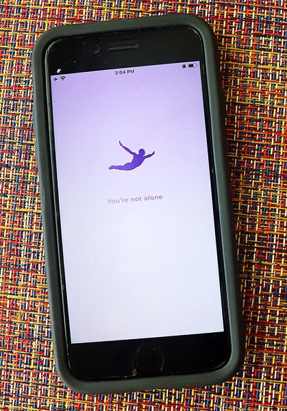 The DAR app is one of the best strategies to help with anxiety.
