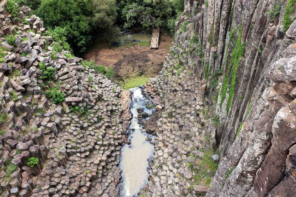 The Basaltic Prisms are one of the natural wonders of Mexico, and should be included on any visit to Huasca de Ocampo.