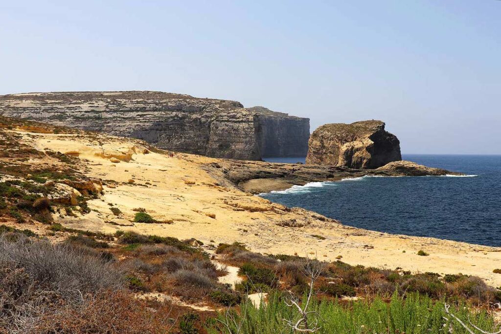 Gazing at the towering cliffs of Gozo make Malta worth visiting.