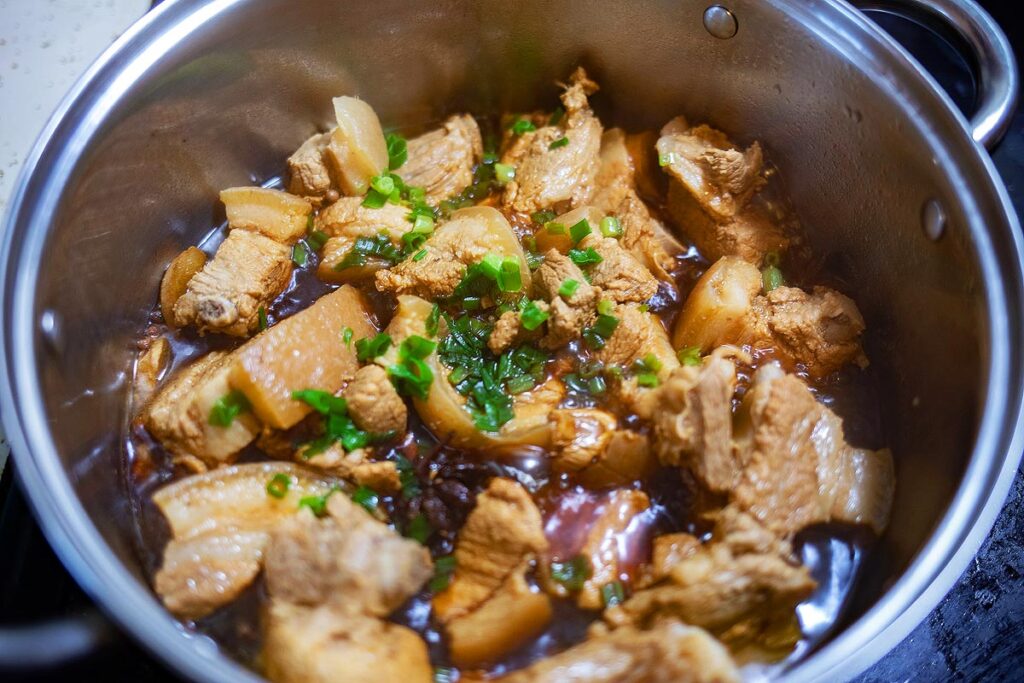 A close up of a delicious stew we enjoyed in one of the best restaurants in Malta,